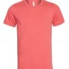 Bella + Canvas Men's Heather Jersey Tee Heather Red CLOTHING