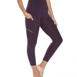 CLOTHING Marika High Waisted Elevate Yoga Capris Wild Plum