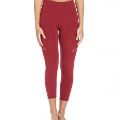 Marika High Waisted Elevate Yoga Capris Biking Red CLOTHING