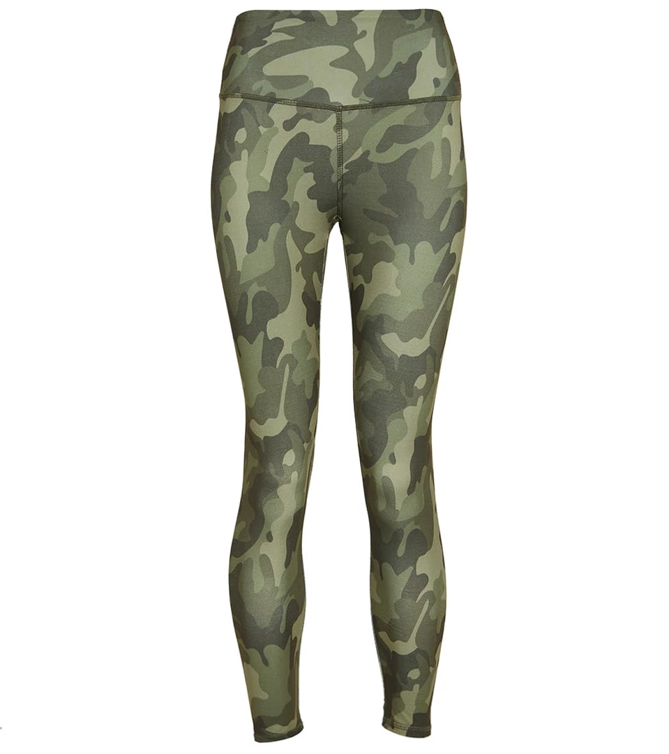 Marika High Waisted Printed Yoga Capris Green Tonal Classy Camo 6 Marika High Waisted Printed Yoga Capris Green Tonal Classy Camo