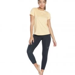 CLOTHING Marika Starter Short Sleeve Yoga Tee Heather Artisan'S Gold 12 CLOTHING Marika Starter Short Sleeve Yoga Tee Heather Artisan'S Gold