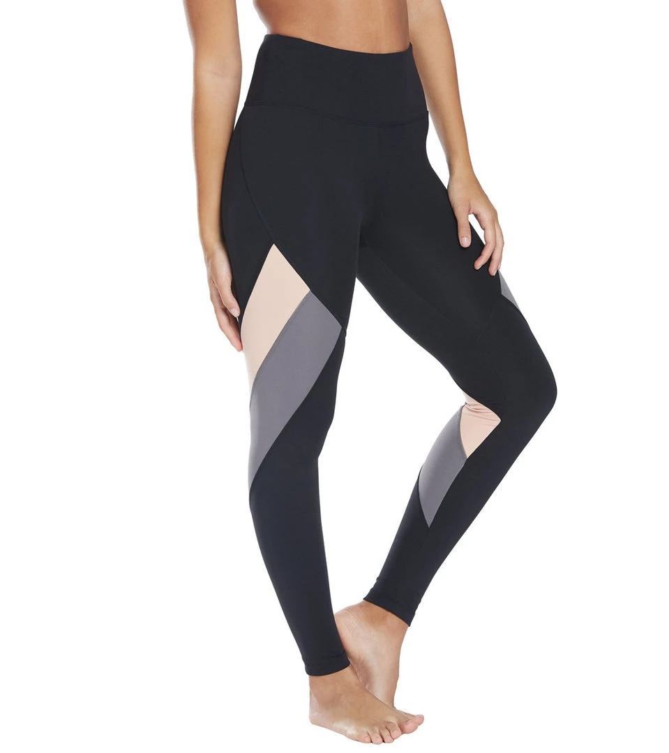 Long Leggings Marika Sunset Yoga Leggings Black/Quiet Shade 4 Long Leggings Marika Sunset Yoga Leggings Black/Quiet Shade