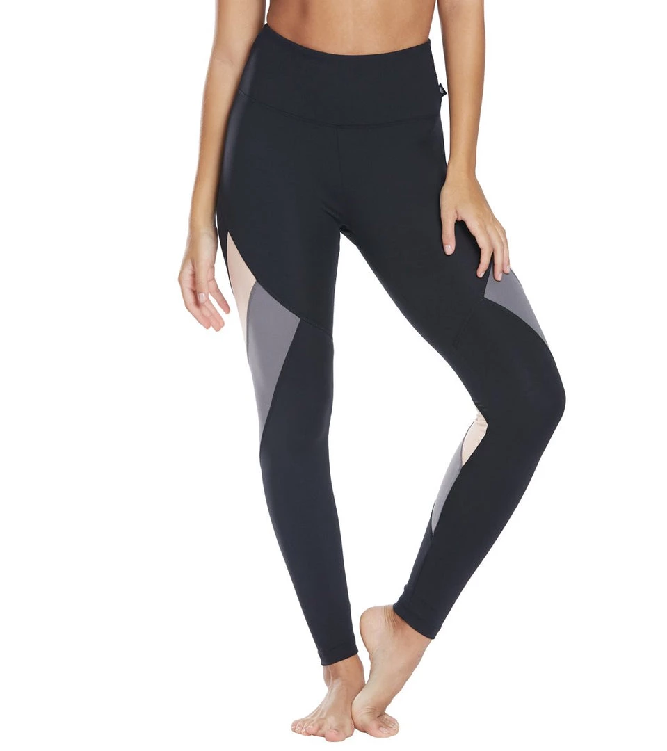 Long Leggings Marika Sunset Yoga Leggings Black/Quiet Shade 9 Long Leggings Marika Sunset Yoga Leggings Black/Quiet Shade