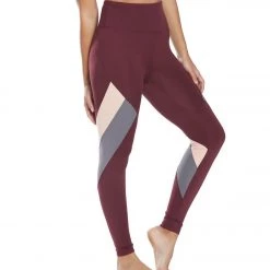 Marika Sunset Yoga Leggings Fig/Quiet Shade