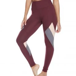 Marika Sunset Yoga Leggings Fig/Quiet Shade