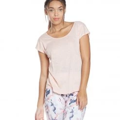 CLOTHING Marika Nadine Yoga Tee Evening Sand
