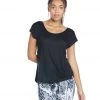 Marika Nadine Yoga Tee Black CLOTHING