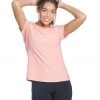 Marika Finish Line Short Sleeve Tee Heather Lantana