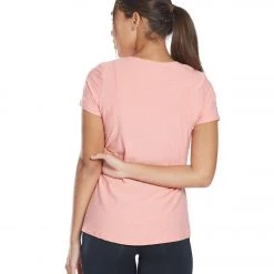 Marika Finish Line Short Sleeve Tee Heather Lantana