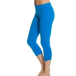 Beyond Yoga Essential Gathered Yoga Capris Deep Sea Blue 9 Beyond Yoga Essential Gathered Yoga Capris Deep Sea Blue