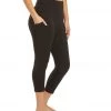 Marika Bailee High Rise Tummy Control Yoga Capris With Pockets Black CLOTHING 1 Marika Bailee High Rise Tummy Control Yoga Capris With Pockets Black CLOTHING