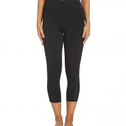 Marika High Waisted Lua Yoga Capris Black