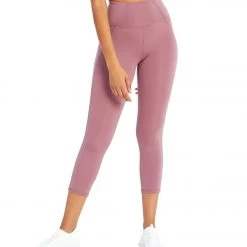 Marika High Waisted Lua Yoga Capris Dusky Orchid