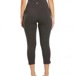 Marika Bailee High Rise Tummy Control Yoga Capris With Pockets Heather Charcol CLOTHING 11 Marika Bailee High Rise Tummy Control Yoga Capris With Pockets Heather Charcol CLOTHING