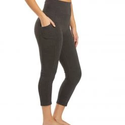 Marika Bailee High Rise Tummy Control Yoga Capris With Pockets Heather Charcol CLOTHING 15 Marika Bailee High Rise Tummy Control Yoga Capris With Pockets Heather Charcol CLOTHING