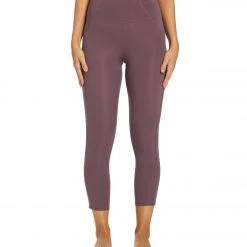CLOTHING Marika High Waisted Lua Yoga Capris Wild Plum