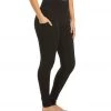 Marika Dana High Rise Tummy Control Yoga Leggings With Pockets Black CLOTHING