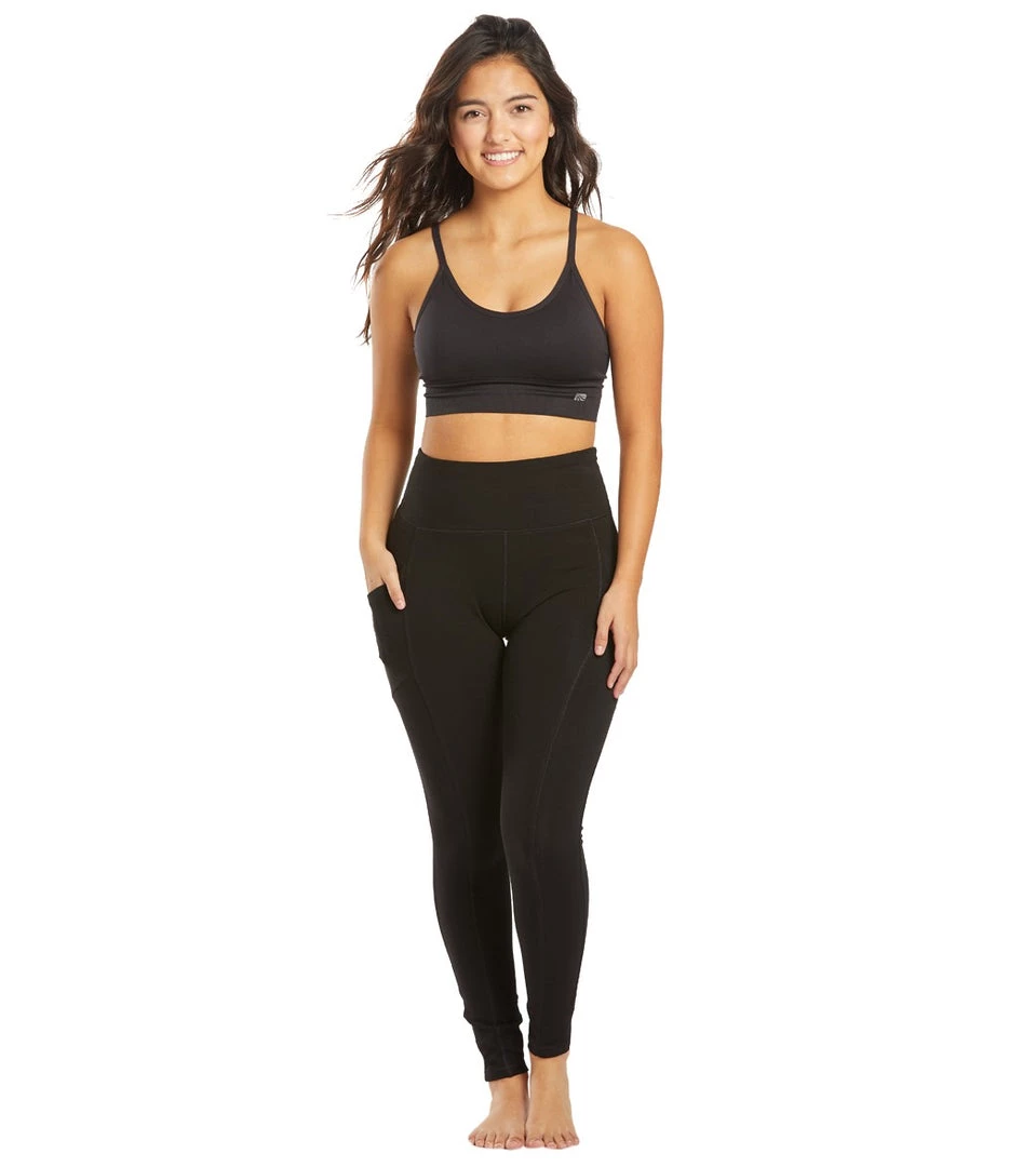Marika Dana High Rise Tummy Control Yoga Leggings With Pockets Black CLOTHING 6 Marika Dana High Rise Tummy Control Yoga Leggings With Pockets Black CLOTHING