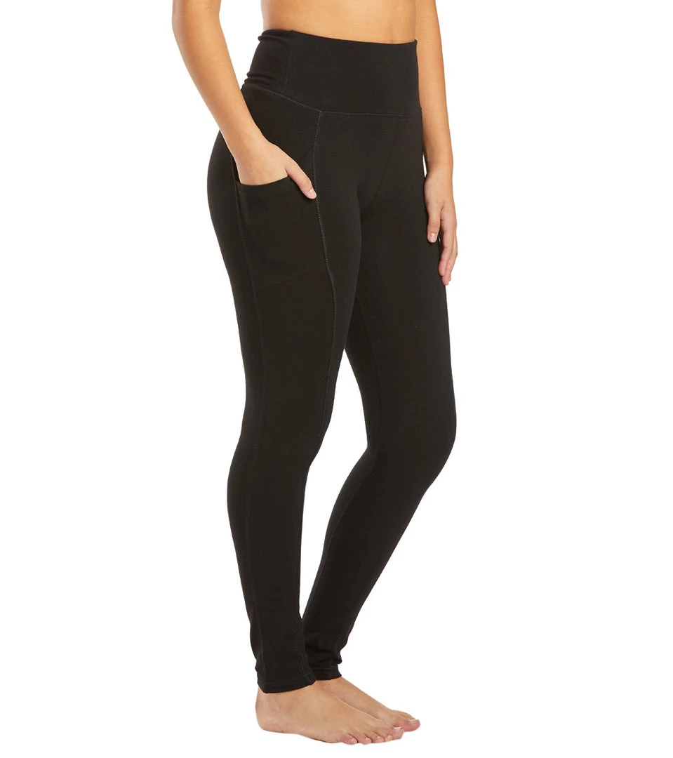 Marika Dana High Rise Tummy Control Yoga Leggings With Pockets Black CLOTHING 9 Marika Dana High Rise Tummy Control Yoga Leggings With Pockets Black CLOTHING