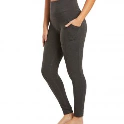 Marika Dana High Rise Tummy Control Yoga Leggings With Pockets Heather Charcol CLOTHING 13 Marika Dana High Rise Tummy Control Yoga Leggings With Pockets Heather Charcol CLOTHING