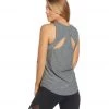 Marika Racerback Yoga Tank Heather Black 2 Marika Racerback Yoga Tank Heather Black