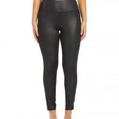 Marika Chintz Yoga Leggings Black CLOTHING
