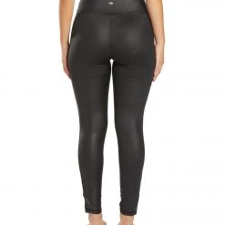 Marika Chintz Yoga Leggings Black CLOTHING