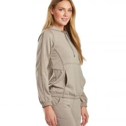 Marika Fern After Yoga Hoodie Pullover Heather Cinder CLOTHING