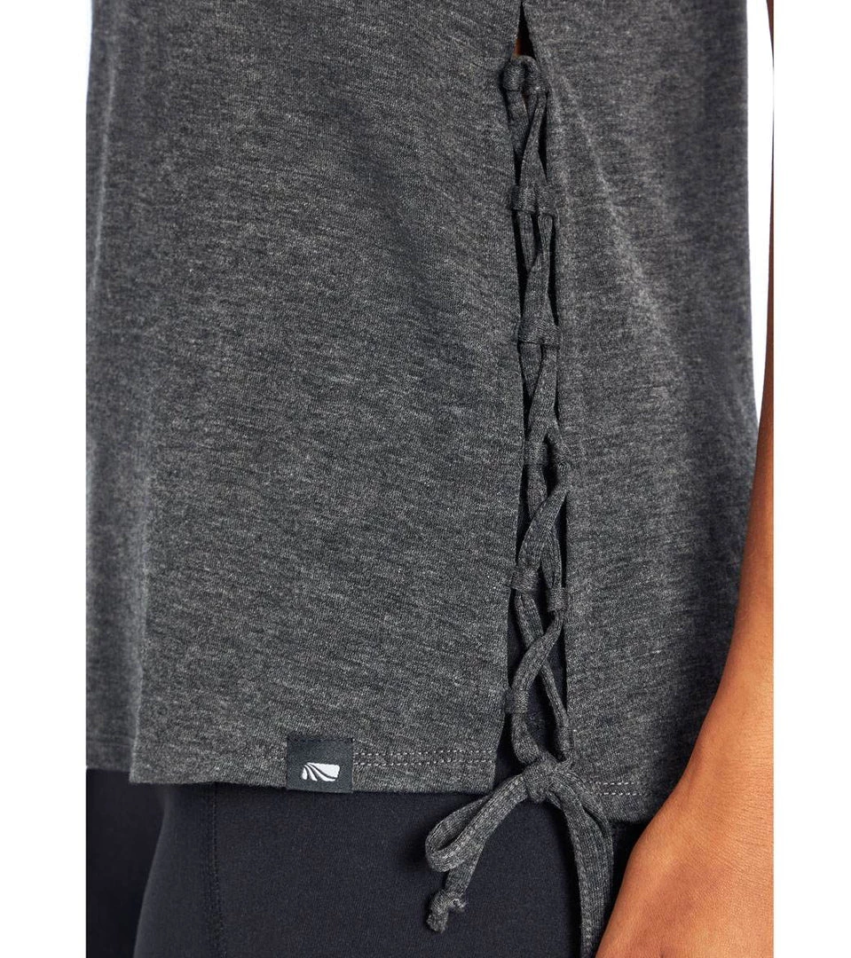 CLOTHING Marika Trinity Yoga Tank Heather Black 6 CLOTHING Marika Trinity Yoga Tank Heather Black