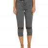 Marika Eva Capri Yoga Joggers Heather Black 1 Marika Eva Capri Yoga Joggers Heather Black