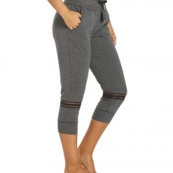 Marika Eva Capri Yoga Joggers Heather Black 10 Marika Eva Capri Yoga Joggers Heather Black