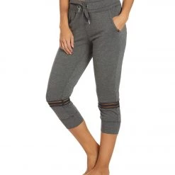 Marika Eva Capri Yoga Joggers Heather Black 13 Marika Eva Capri Yoga Joggers Heather Black