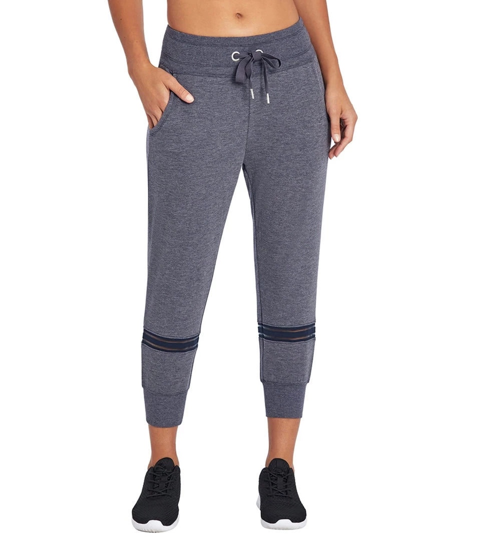 Marika Eva Capri Yoga Joggers Heather Navy Blazer Yoga Joggers & Sweatpants 9 Marika Eva Capri Yoga Joggers Heather Navy Blazer Yoga Joggers & Sweatpants