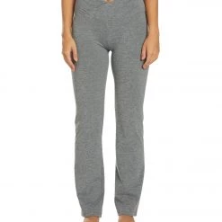 Marika Meditate Boot Cut Yoga Leggings Heather Black CLOTHING