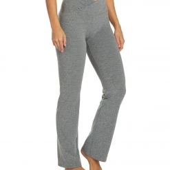 Marika Meditate Boot Cut Yoga Leggings Heather Black CLOTHING