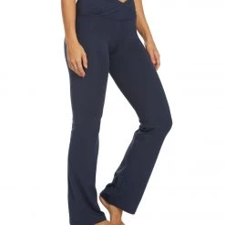 CLOTHING Marika Meditate Boot Cut Yoga Leggings Navy Blazer