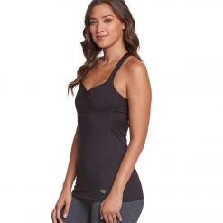 Mika Yoga Wear Linda Yoga Tank Top Black CLOTHING 9 Mika Yoga Wear Linda Yoga Tank Top Black CLOTHING