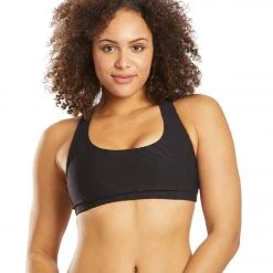 Onzie Mudra Yoga Sports Bra Black Selenite