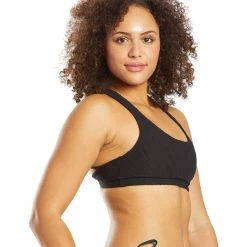 Onzie Mudra Yoga Sports Bra Black Selenite