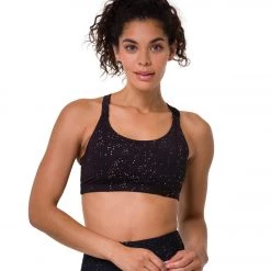 Onzie Aerial Yoga Sports Bra Gold Dust CLOTHING
