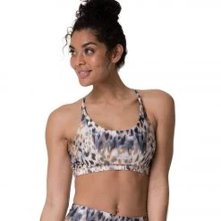 CLOTHING Onzie Bow Yoga Sports Bra Safari