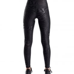 CLOTHING DYI Printed Signature Yoga Leggings Zebra Matte Foil 11 CLOTHING DYI Printed Signature Yoga Leggings Zebra Matte Foil