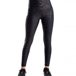 CLOTHING DYI Printed Signature Yoga Leggings Zebra Matte Foil 13 CLOTHING DYI Printed Signature Yoga Leggings Zebra Matte Foil