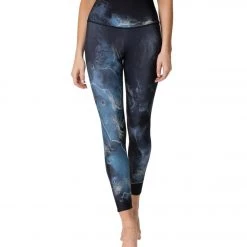 Onzie Graphic High Waisted 7/8 Yoga Leggings Element