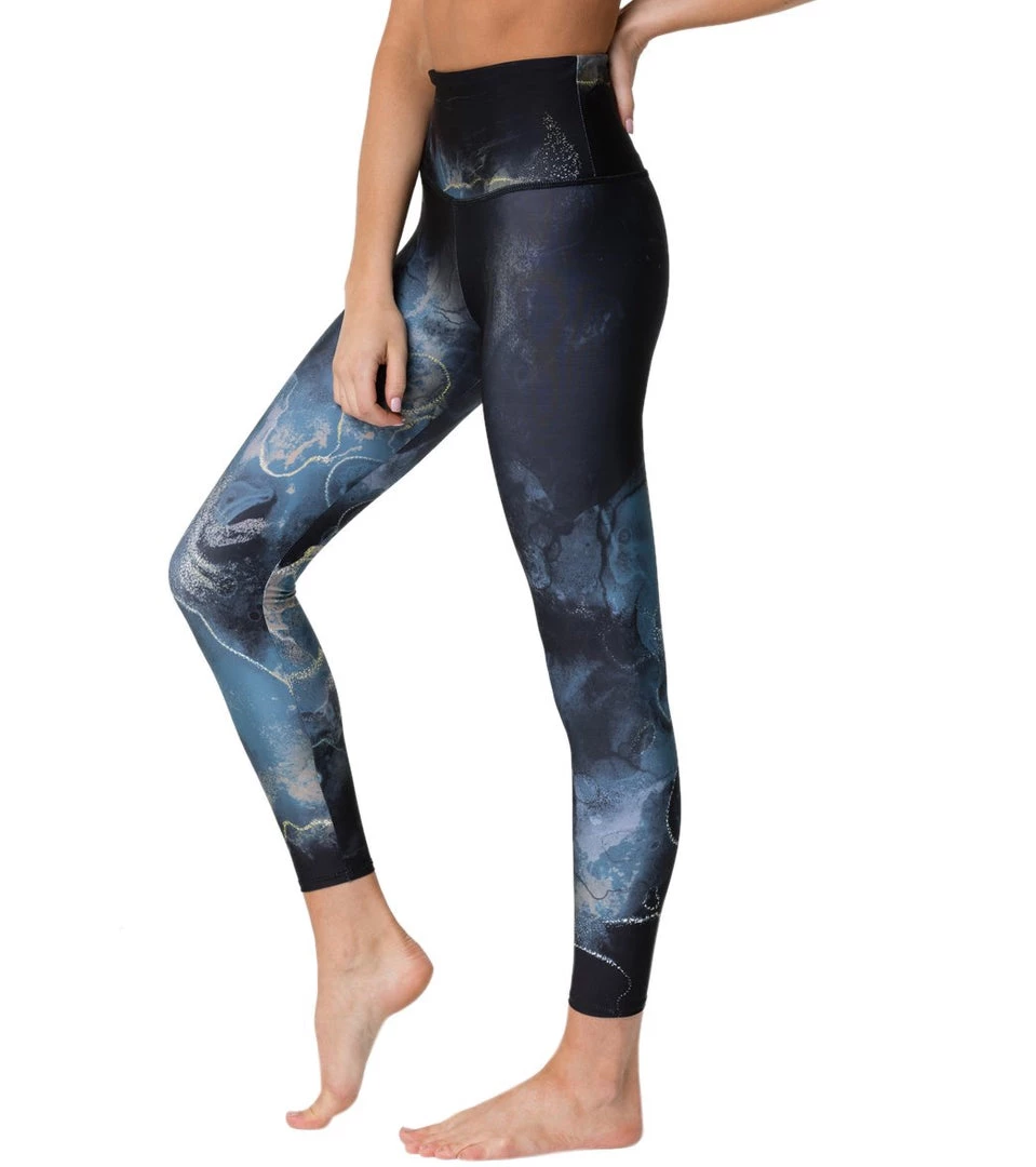 Onzie Graphic High Waisted 7/8 Yoga Leggings Element 4 Onzie Graphic High Waisted 7/8 Yoga Leggings Element