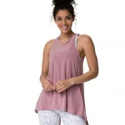 Onzie Tie Back Tank Rosy Cheeks