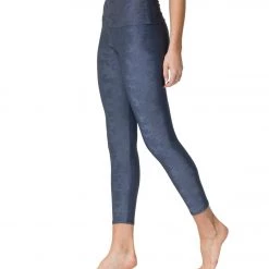 Onzie Camo Jacquard 7/8 Yoga Leggings Carbon Camo CLOTHING