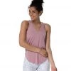 Onzie Glossy V Yoga Tank Rosy Cheeks CLOTHING