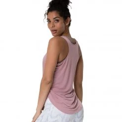 Onzie Glossy V Yoga Tank Rosy Cheeks CLOTHING