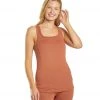 PrAna Becksa Support Tank Liqueur Heather CLOTHING